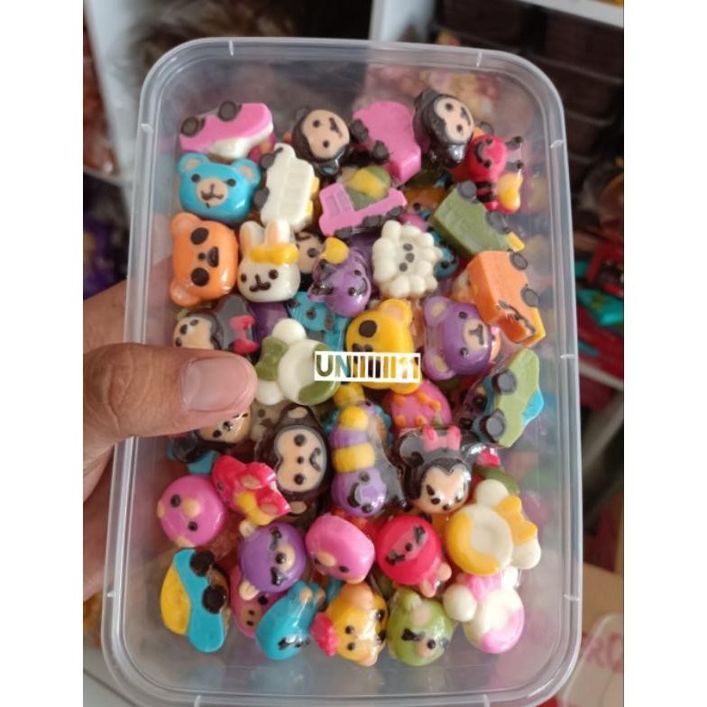 

tre-57 Coklat Karakter mini isi 100pcs Original