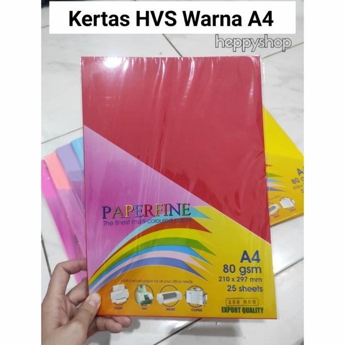 

Buruan serbu] Kertas HVS Warna A4, Kertas Origami Double Side, Kertas Lipat Warna