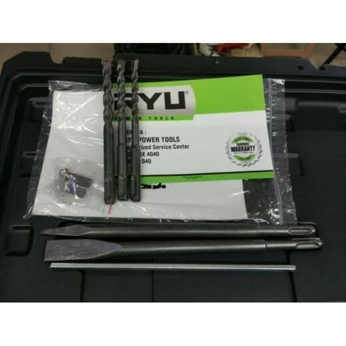 MESIN BOR RYU RRH 26 / BOR SDS PLUS RYU 26 MM / BOR 3 FUNGSI BOBOK