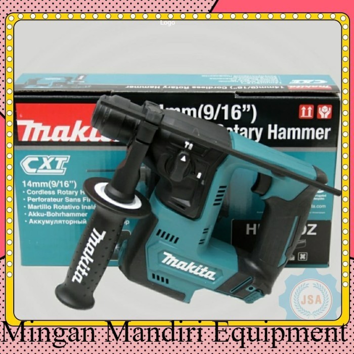 Mesin Bor Bobok Rotary Hammer Cordless Makita HR 140 DZ VOC917