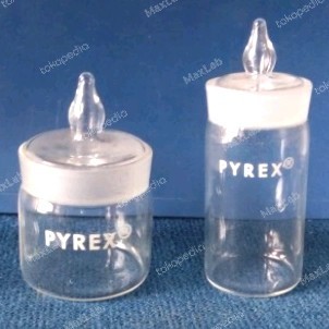 Botol Timbang (High Form Weighing Bottle), 100 ml, Pyrex