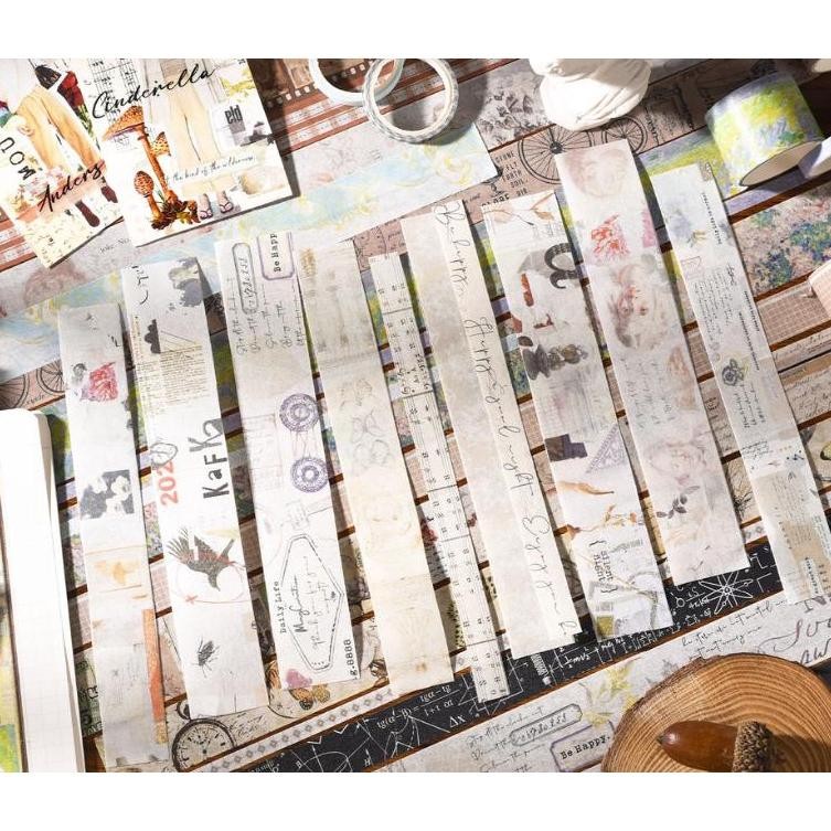 

VIRAL [MILOLI] 20 Rolls WASHI TAPE BOX COLOURFUL AESTHETIC Washi Tape Decor Jurnal Dekor Masking Tape Scrapbook - A0039 TY69