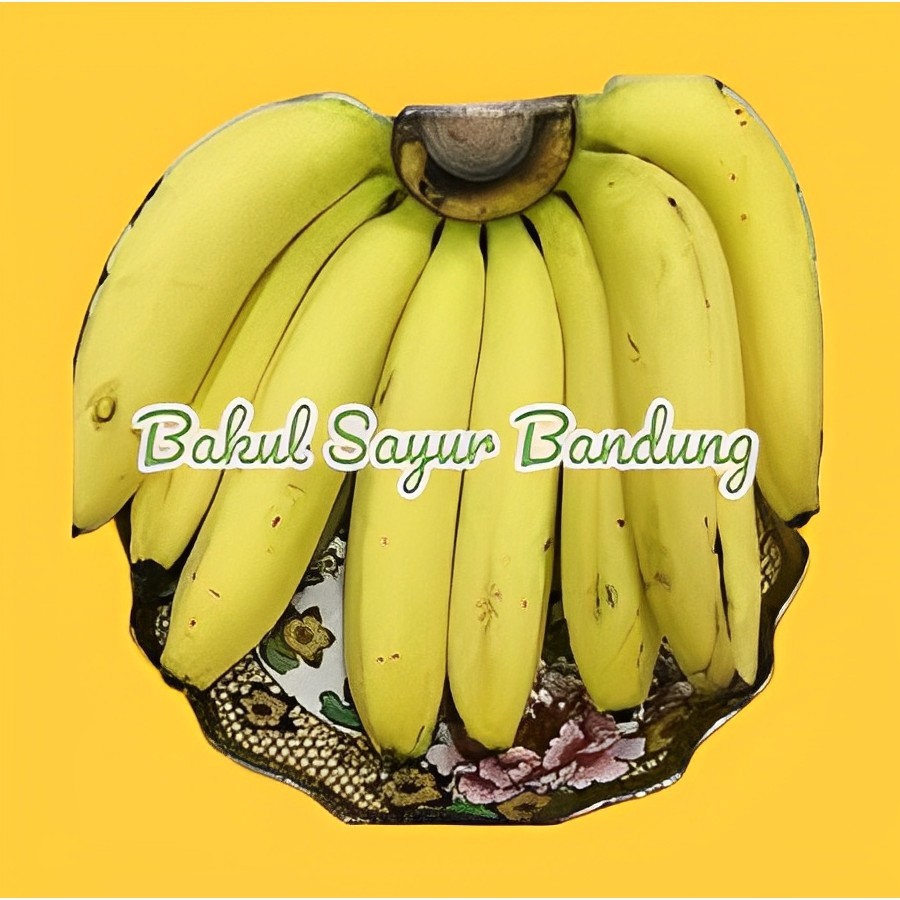 Pisang Ambon Lumut Kuning 1 sisir Bakul Sayur Murah Bandung