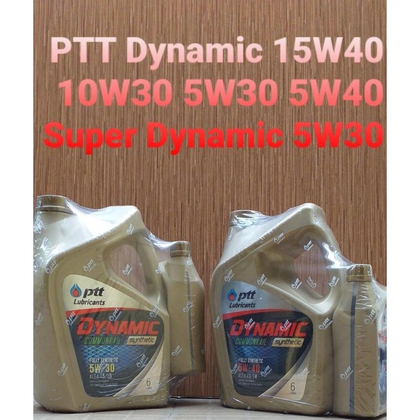 PTT Dynamic Commonrail Sae 10W30 10W40 15W40 5W30 5W40 diesel engine