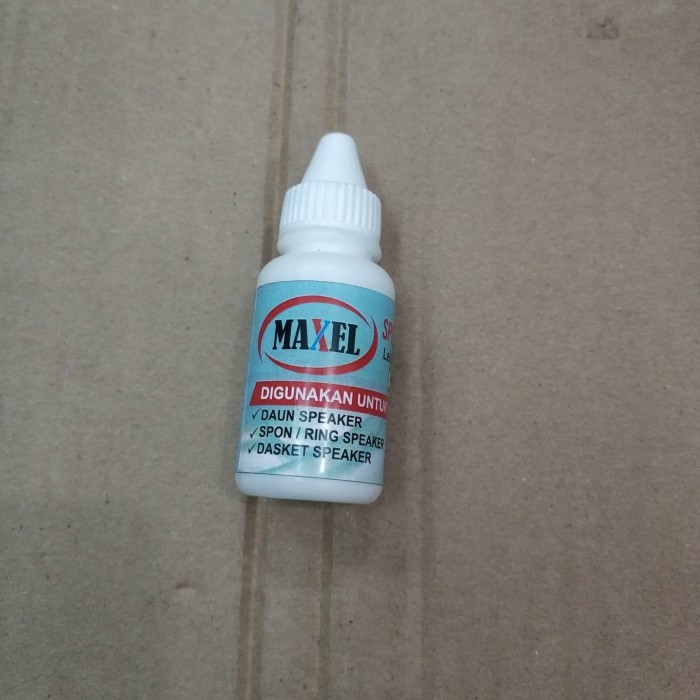 TERLENGKAP Lem speaker maxel khusus daun speaker, spon speaker, dop speaker