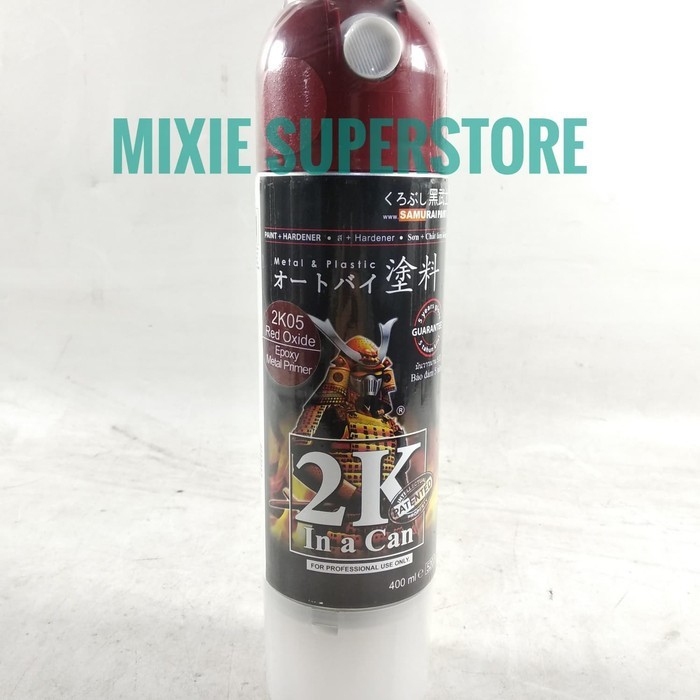 SAMURAI PAINT EPOXY METAL PRIMER RED OXIDE 2K05 CAT SEMPROT AEROSOL