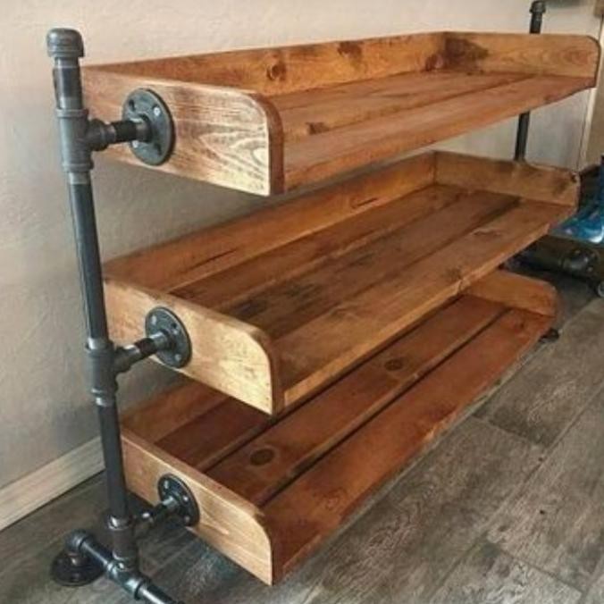 Rak Sepatu Pipa Industrial Situasilalu
