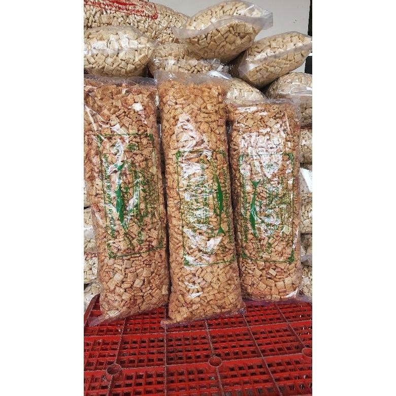 

gd-90 1ball kerupuk tahu kotak pedas daun jeruk (1kg) camilan medan Original