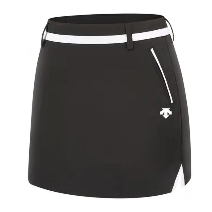 Skirt Golf Skirt Descente Golf Apparel Skort Rok Golf Woman Wanita Tiliptiral