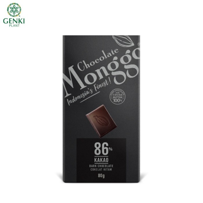 

Ready Chocolate Monggo Dark Chocolate 86% - 80 g