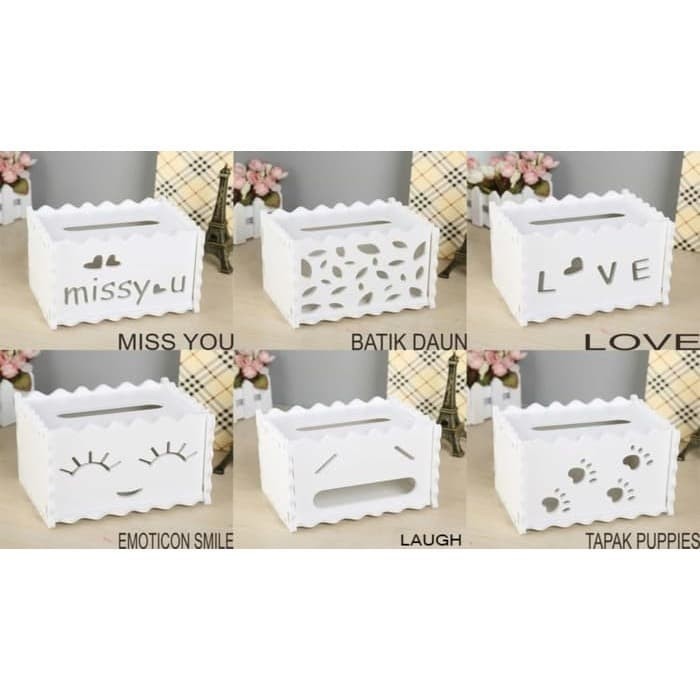 Diskon Kotak Tissue Wadah Tisu Tempat Unik Meja Makan Ruang Tamu Home Decor Cod