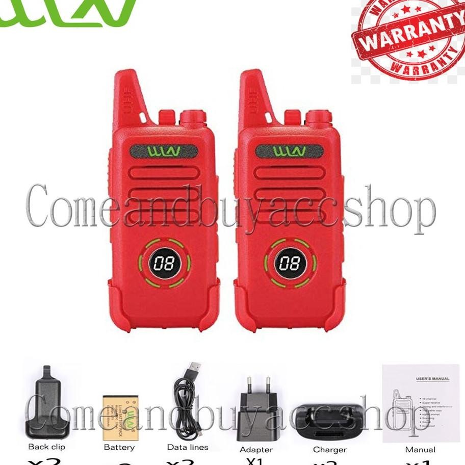 Walie Talie Wln Ht Twoway Radio Dc1 Dengan Layar Ditalmerah