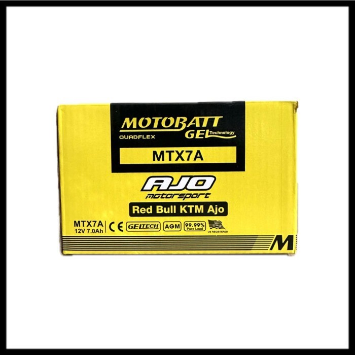 Aki Motor Motobatt Mtx7A