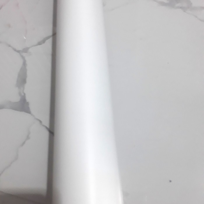 TERLENGKAP Sticker skotlet aquarium putih doff