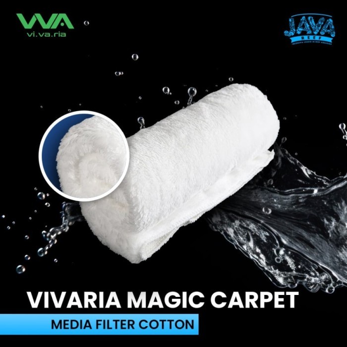 TERBARU Vivaria Magic Carpet Media Filter Saringan Air Akuarium dan Kolam