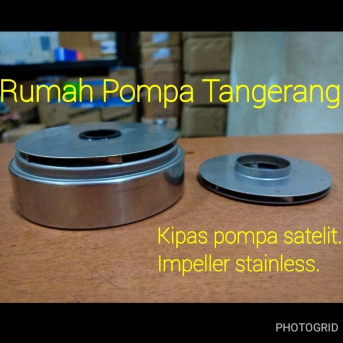 Terbatas Sparepart Pompa Kipas Pompa Satelit Submersible Impeller Stainless 4"
