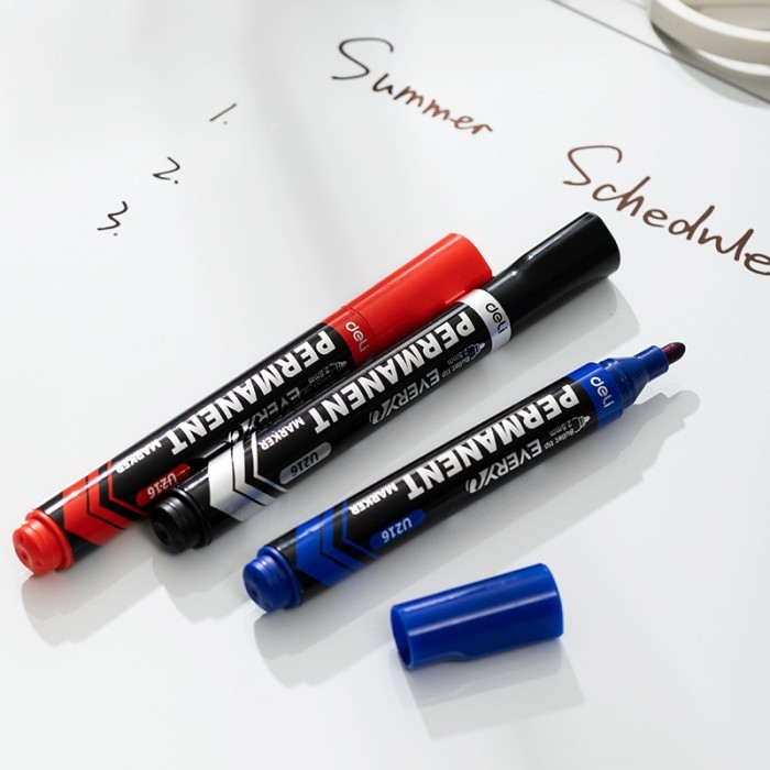 

HEMAT DELI SPIDOL PERMANENT WARNA / PERMANENT MARKER 2.5MM EU216 KODE 1005