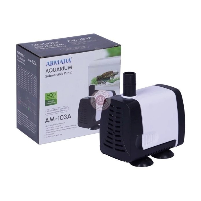 TERJAMIN Armada AM-103A, 104A, 105A, 106A, 107A, 107B Pompa Aquarium