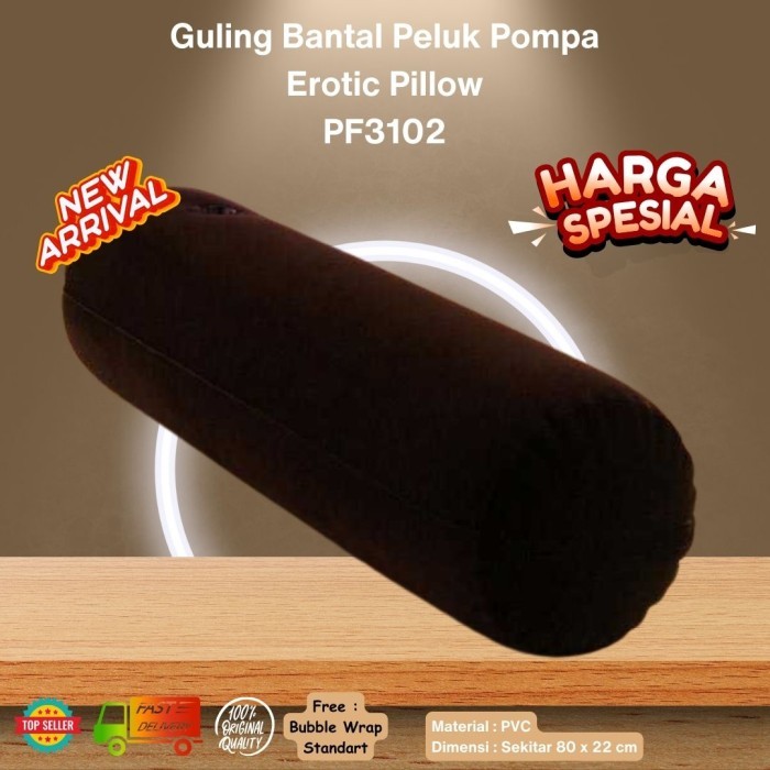 Bantal Guling Peluk Pompa Tiup Waterproof Desain Ergonomis Praktis