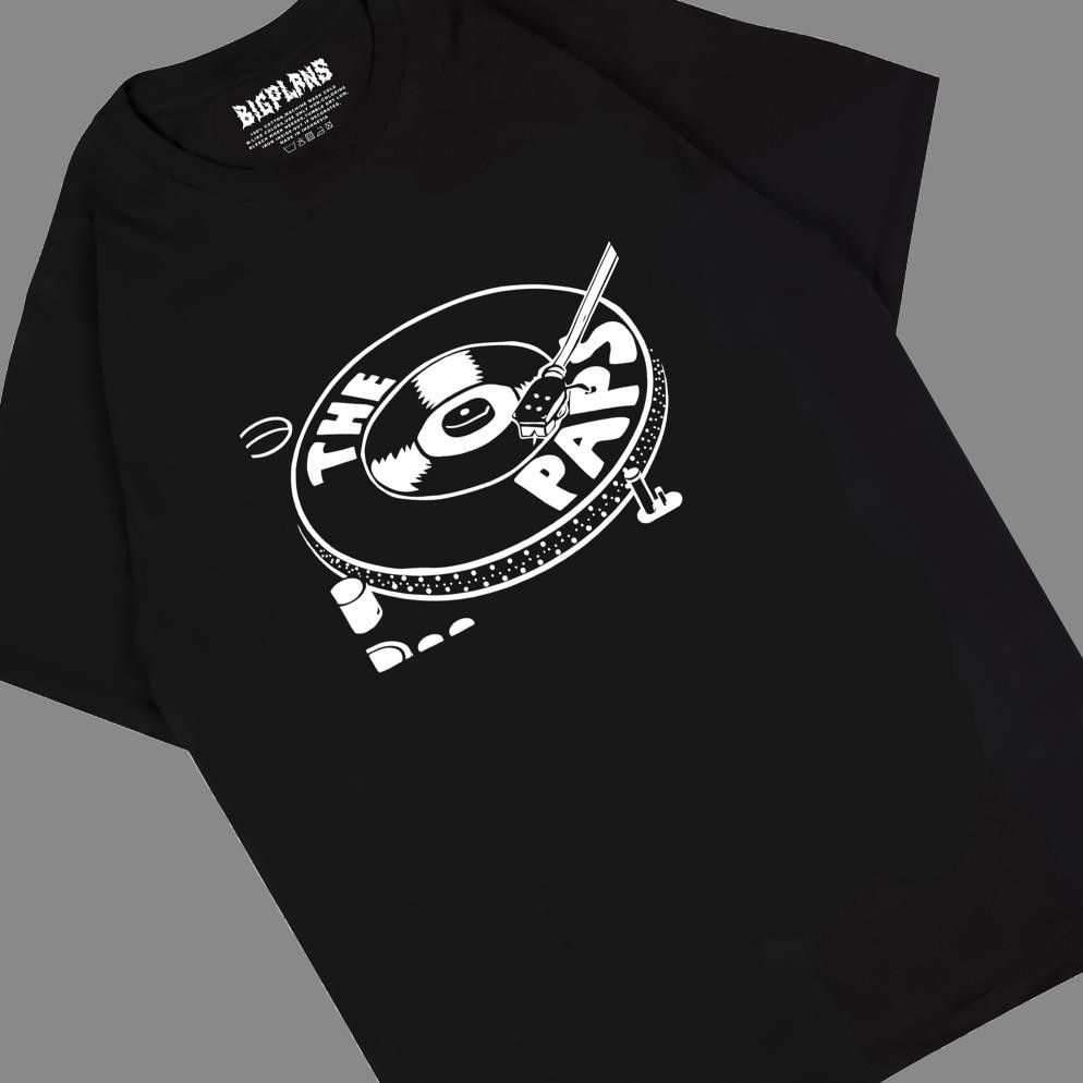 Promo The Paps Vinil Kaset Logo Kaos Musik Distro The Paps Kaos Band