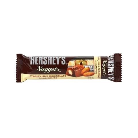 

Hershey Nuggets Milk Choc Almnd 28Gr/Pcs