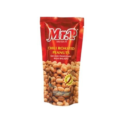 

Mr.P Chili Roasted Peanuts 80Gr/Pcs