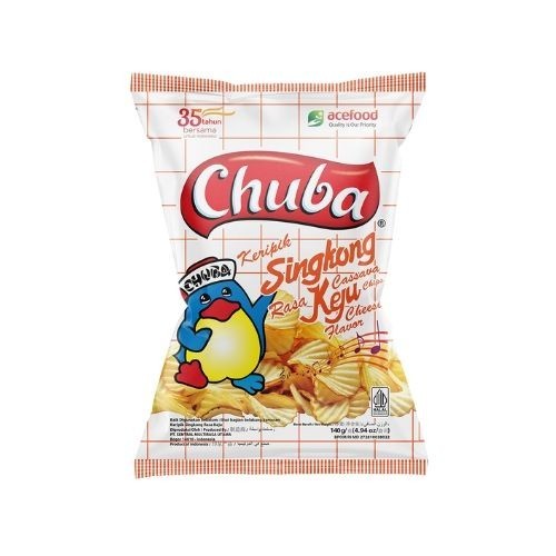 

Chuba Keripik Singkong Keju 140Gr