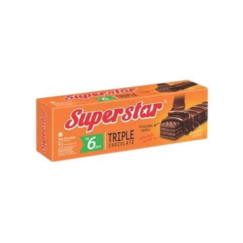 

Superstar Wafer Triple Chocolate 6S/Box