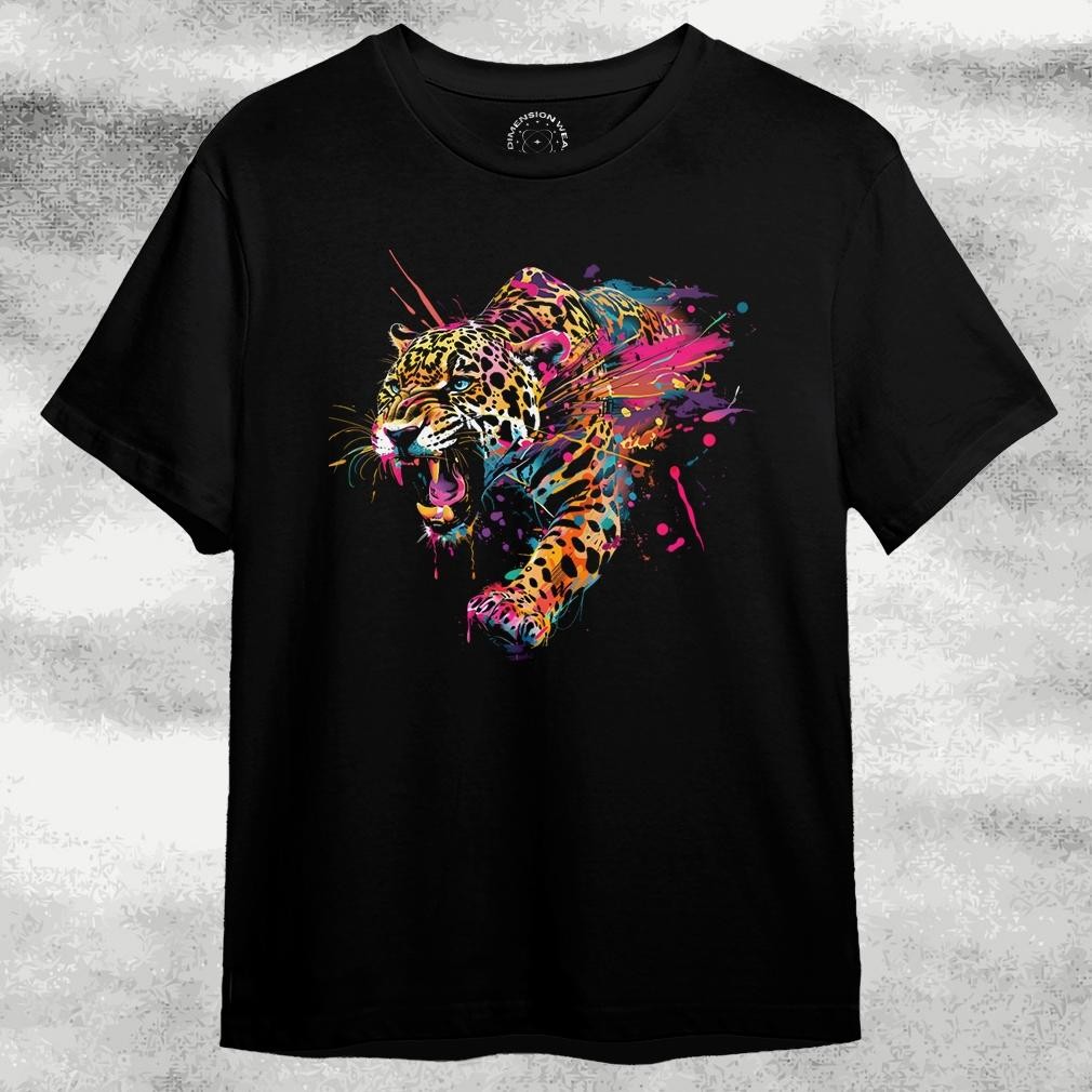 Promo 3Dimensionwear Kaos Distro Premium 3D Tiger Roar V2 Dt1092