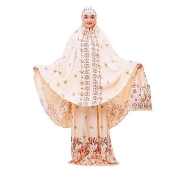 Diskon Mukena Rayon Tazbiya Harvest Bloom Series Jumbo Premium Quality