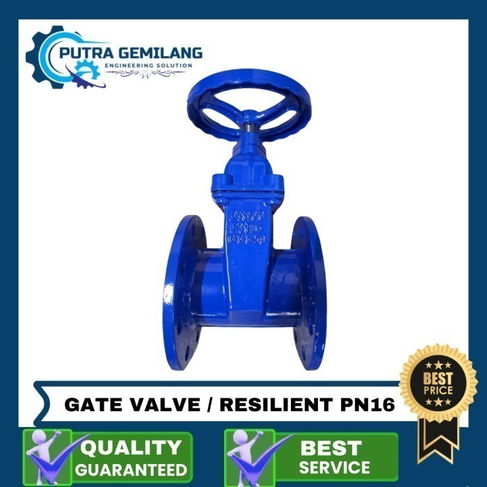 GATE VALVE RESILIENT PN16 12" inch ORIGINAL