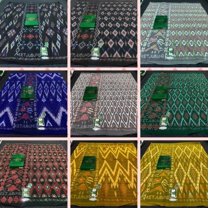 Miliki Sarung Ketjubung Goyor Green