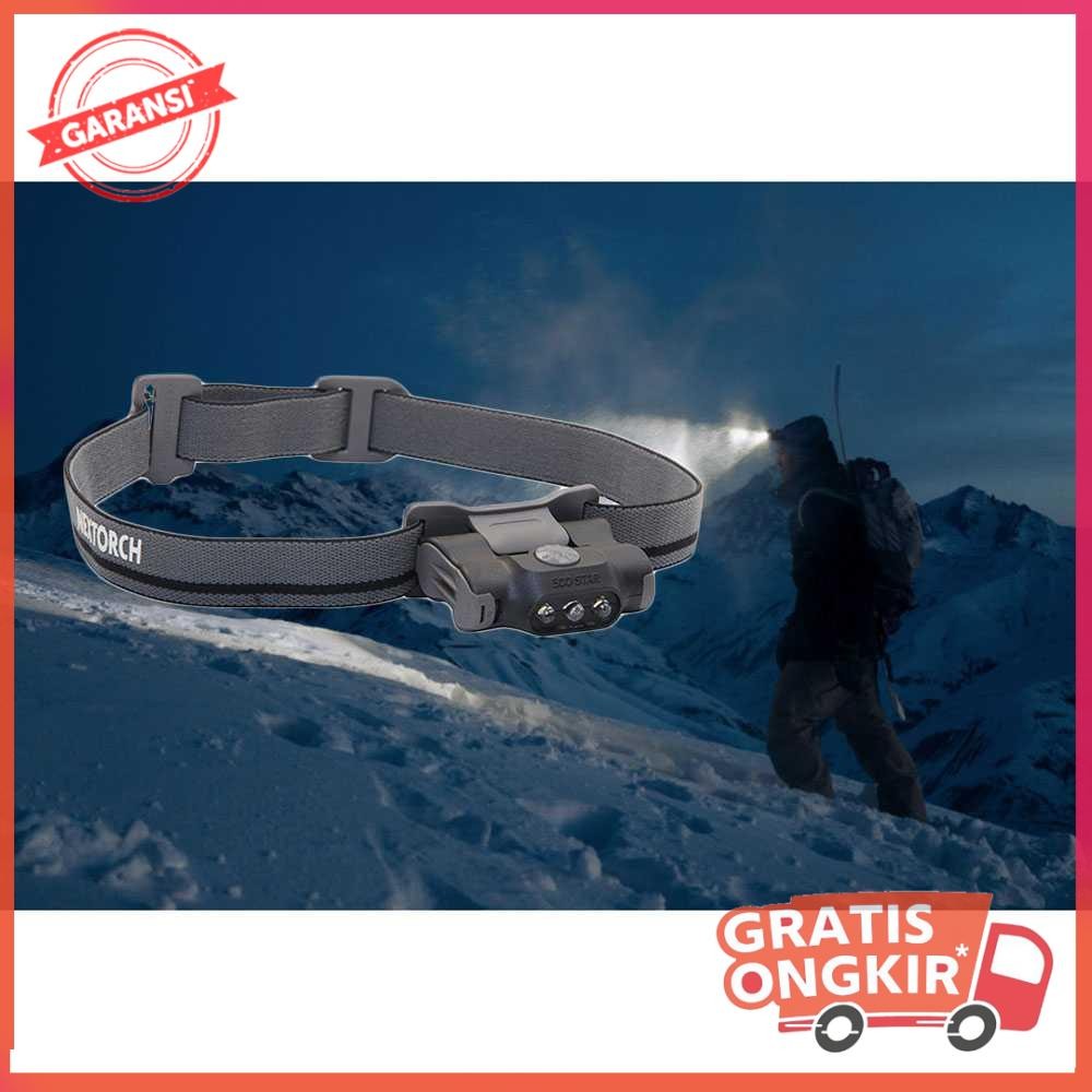 NEXTORCH Headlamp Senter Kepala LED Nichia 48 Lumens - ECO STAR