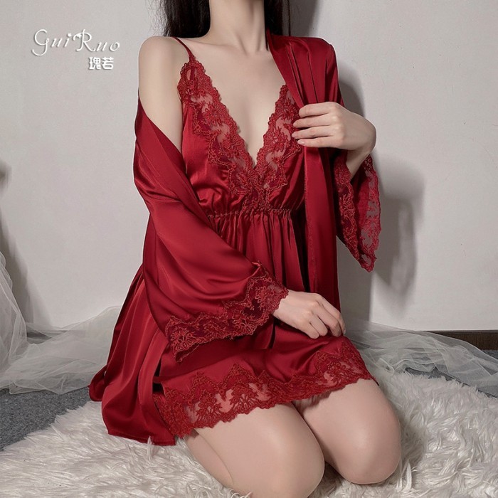 Baju Tidur Sexy - Dress Kimono Lingere Sexy 267 - Lingerie Premium Terbaru Best Quality Asli 100%