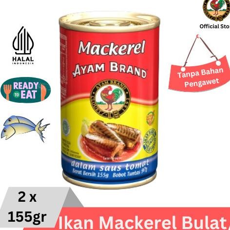 

Paket Ikan Sarden Mackerel Kaleng Bulat Ayam Brand 155gr JRS