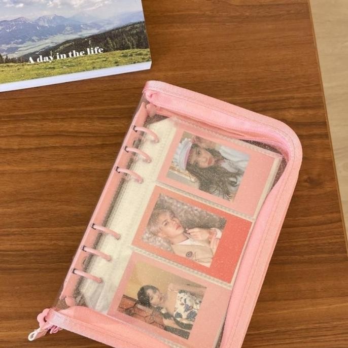 

Promo Binder Zipper A6 6 Ring / A6 Resleting Binder/ Sleeve Binder