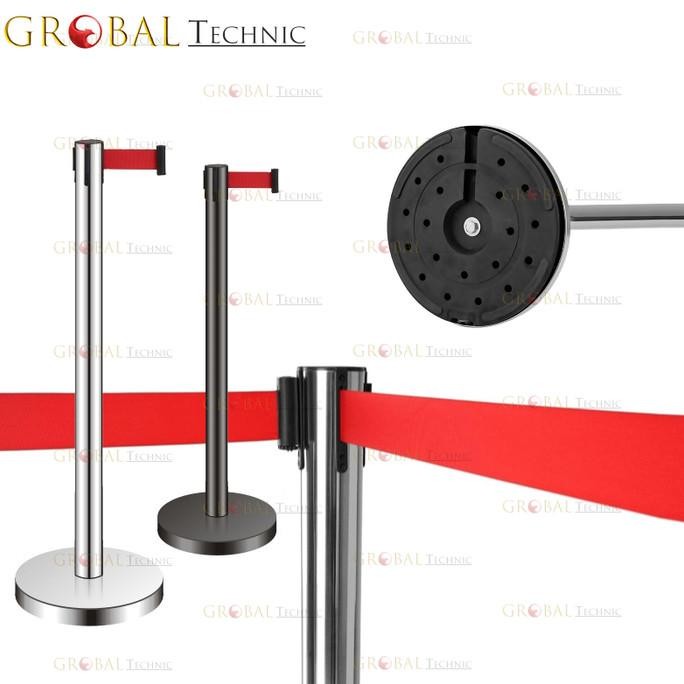 

Sale Standing Barrier Queue Line / Tiang Antrian Stainless Pembatas Jalan
