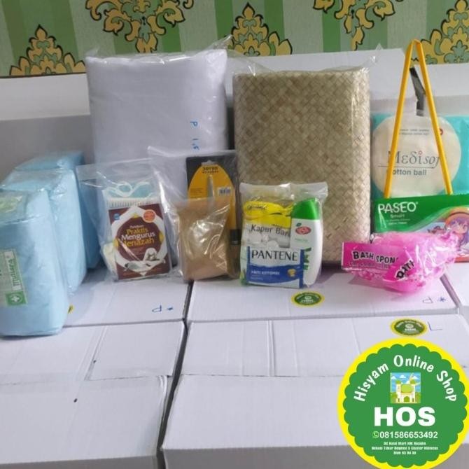 Miliki Set Lengkap Pengurusan Jenazah | Kain Kafan Siap Pakai Untuk Laki-Laki