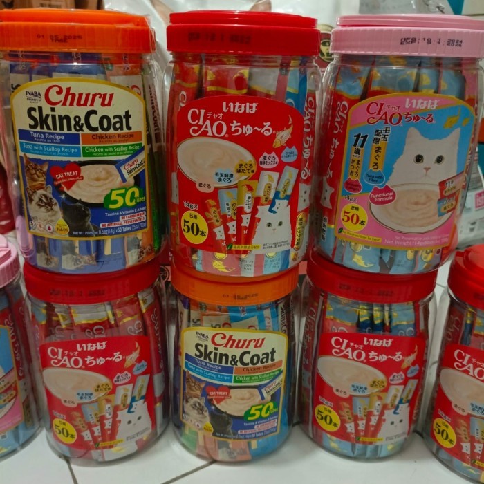 TERBAIK ciao toples snack kucing / Snack kucing ciao toples 50 pcs