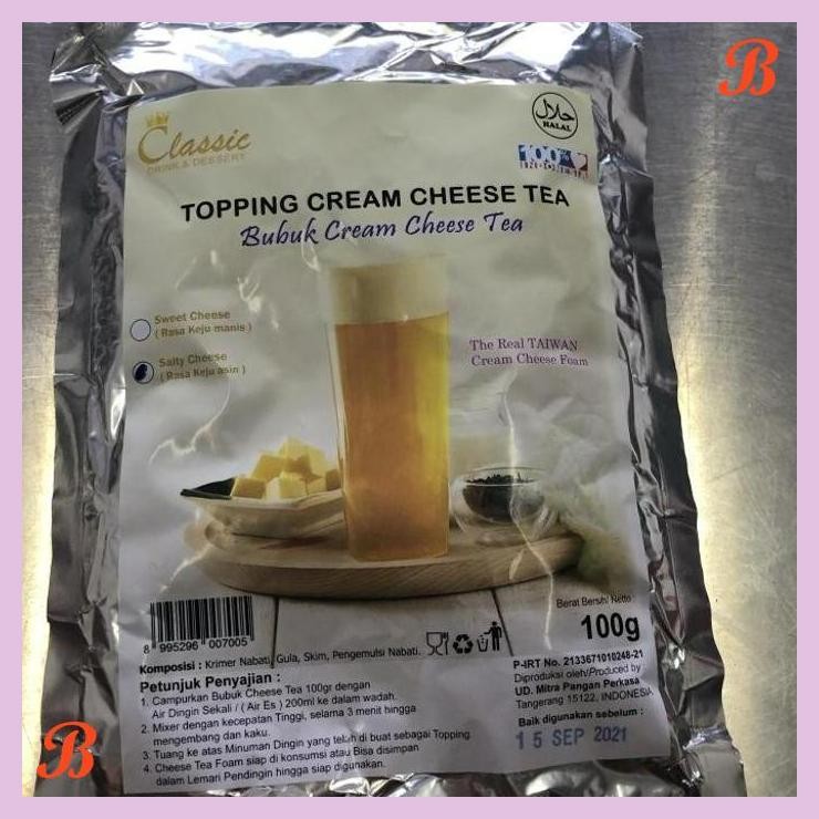 

| VRB | CREAM CHEESE TOPPING 100 GRM ASIN GURIH MINUMAN POWDER PREMIX FOAM