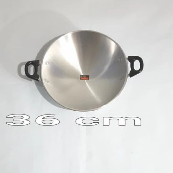 HOT SALE Wajan Kuali Penggorengan Halco 36 cm Aluminium Halco 36cm Tebal