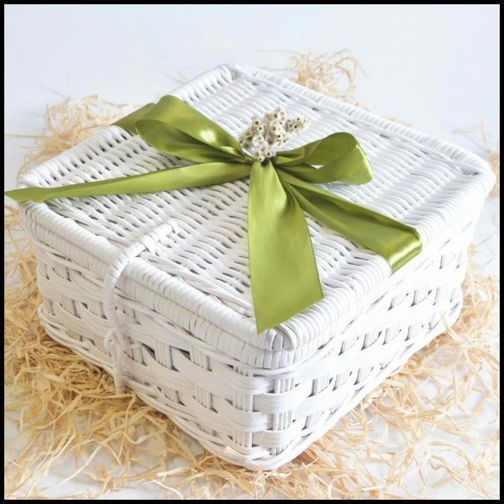 

Gift Box Square 30X30X20 White