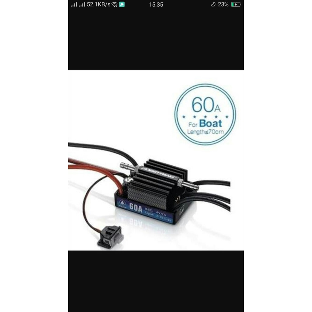 TERBARU Hobbywing ESC Boat seaking 60A PROMO