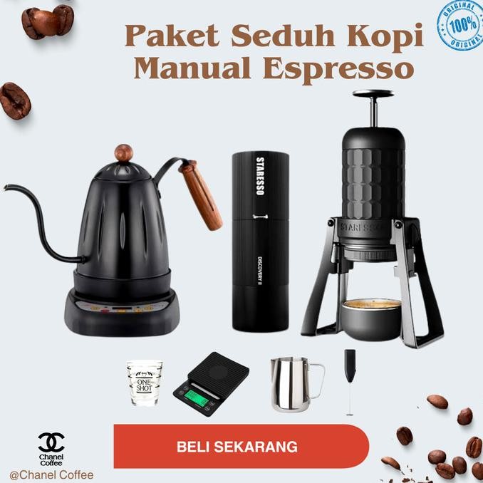 Coffee Maker Espresso Staresso Mirage Sp-300 Plus With Staresso Discovery Ii Saniadwiputrii04