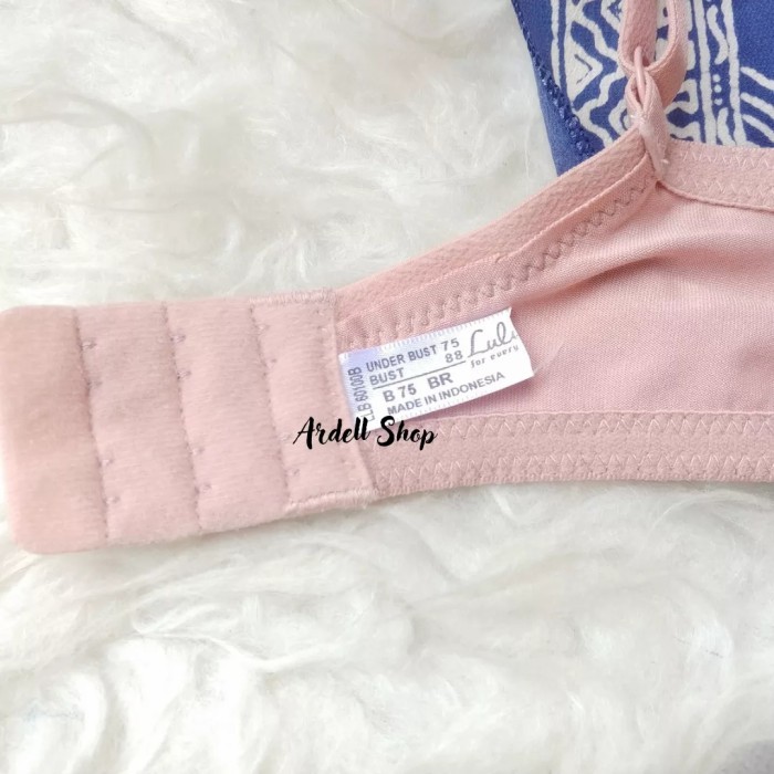 Dl Bra Luludi By Wacoal Tanpa Kawat Cotton 32B 34B 36B Pc Llb60100B New Best Quality Asli 100%