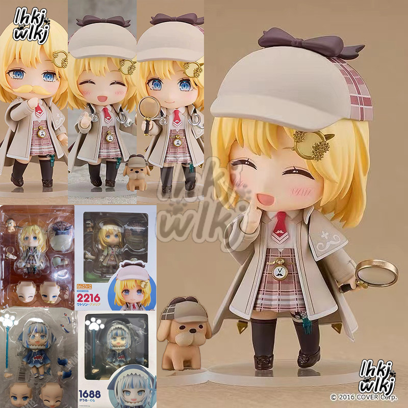 Action Figure Amelia Watson Nendoroid Virtual YouTuber Gawr Gura 2216 1688 Model Virtual Uploader Ac