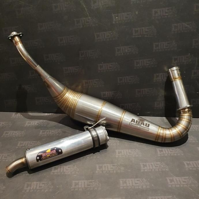 Terjangkau Knalpot Ahau One Stainless Yamaha Rx King Tipe Pdk Original Ahau