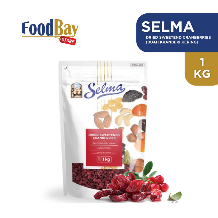 

SELMA - Dried Cranberries 1 Kg / Buah Cranberry Kering