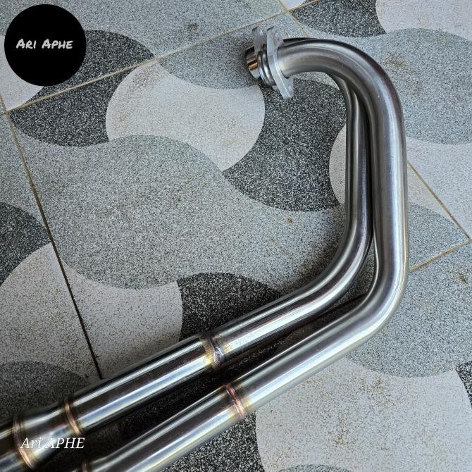 Diskon Header Pipa Leher Knalpot R9 Original Yamaha Byson