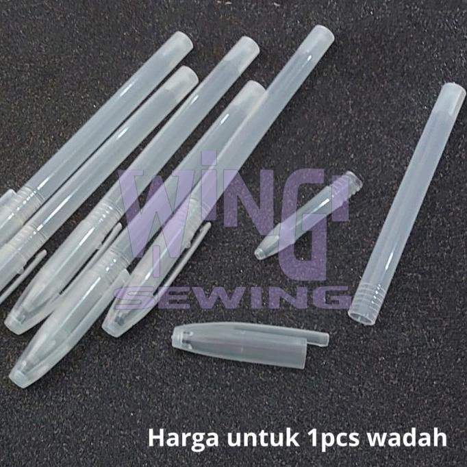 

Murah Wadah Pen Silver Bolpen Kulit Leather Pen Penanda Pola wings33 Ayo Order